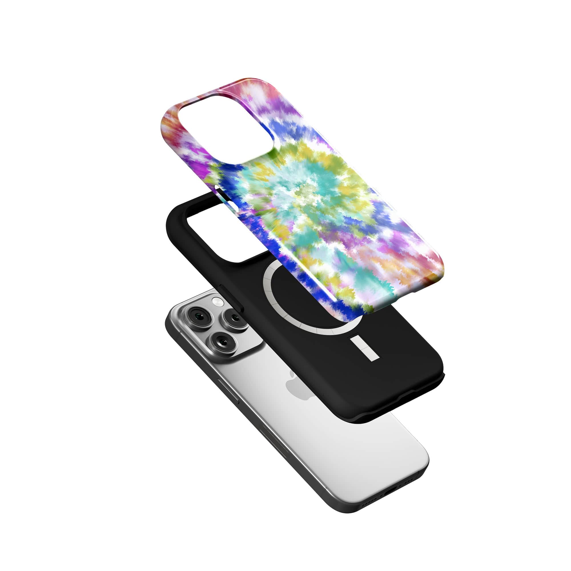 Against the Wall | Tie Dye Case for iPhone 15 Pro