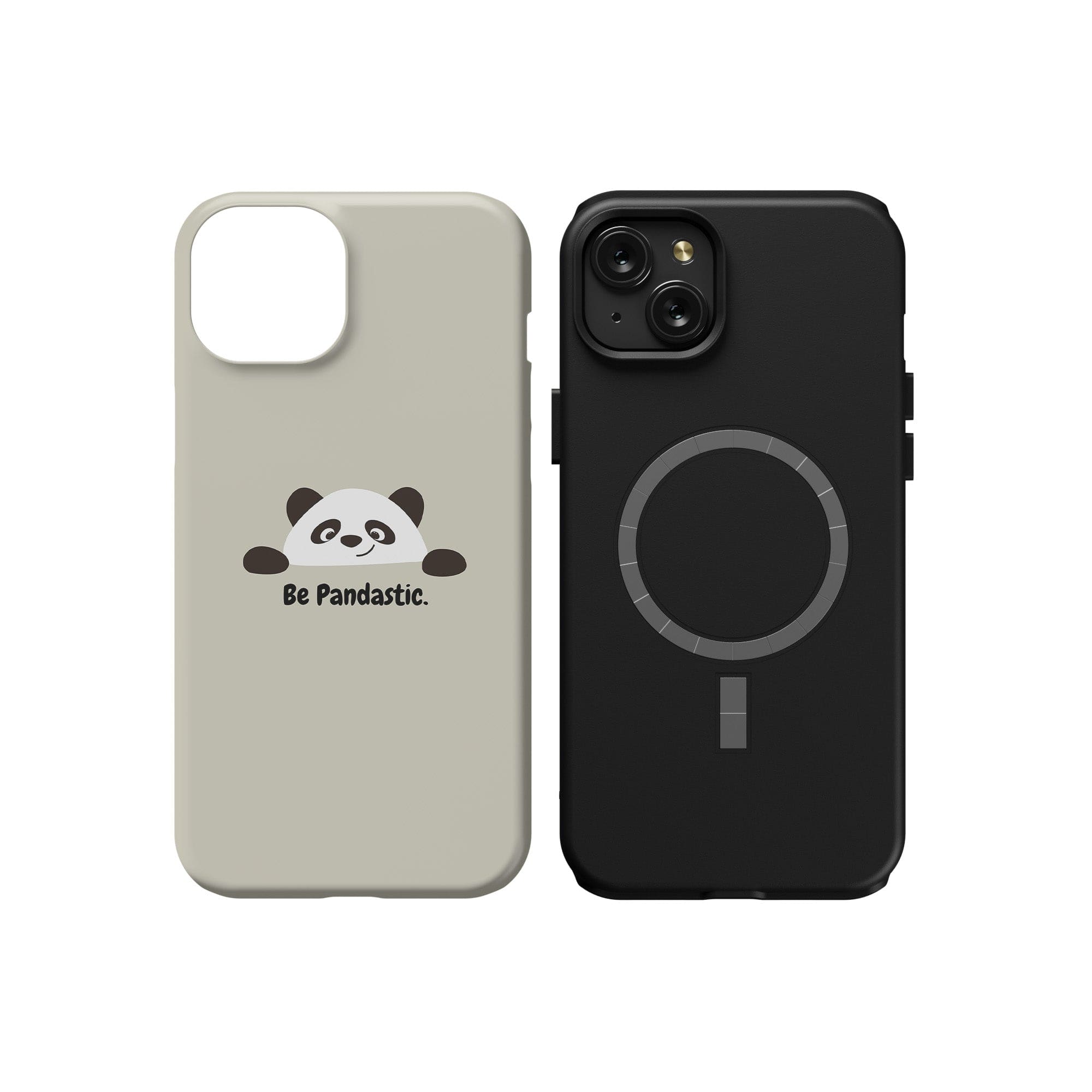 Be Pandatastic | Minimalistic Panda Case for iPhone 15 Plus