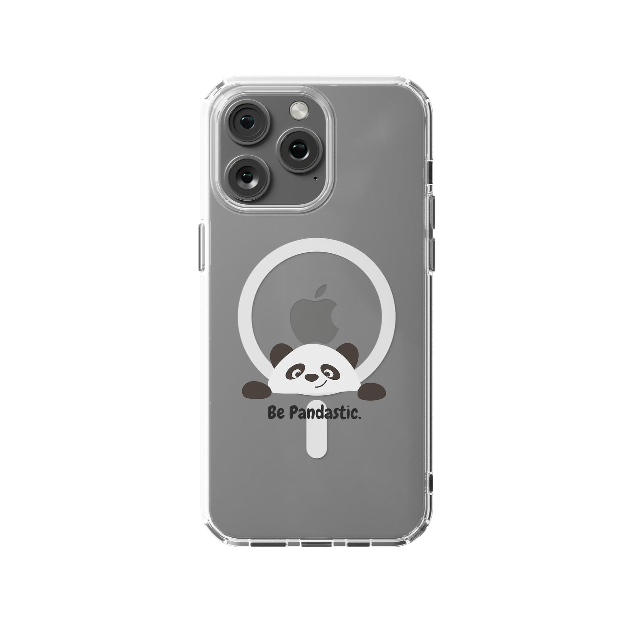 Be Pandatastic | Minimalistic Panda Case for iPhone 15 Pro Max