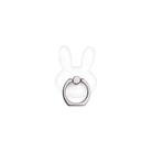 Black Hoppy Clear Bunny Ring Holder