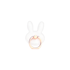 Rose Gold Hoppy Clear Bunny Ring Holder