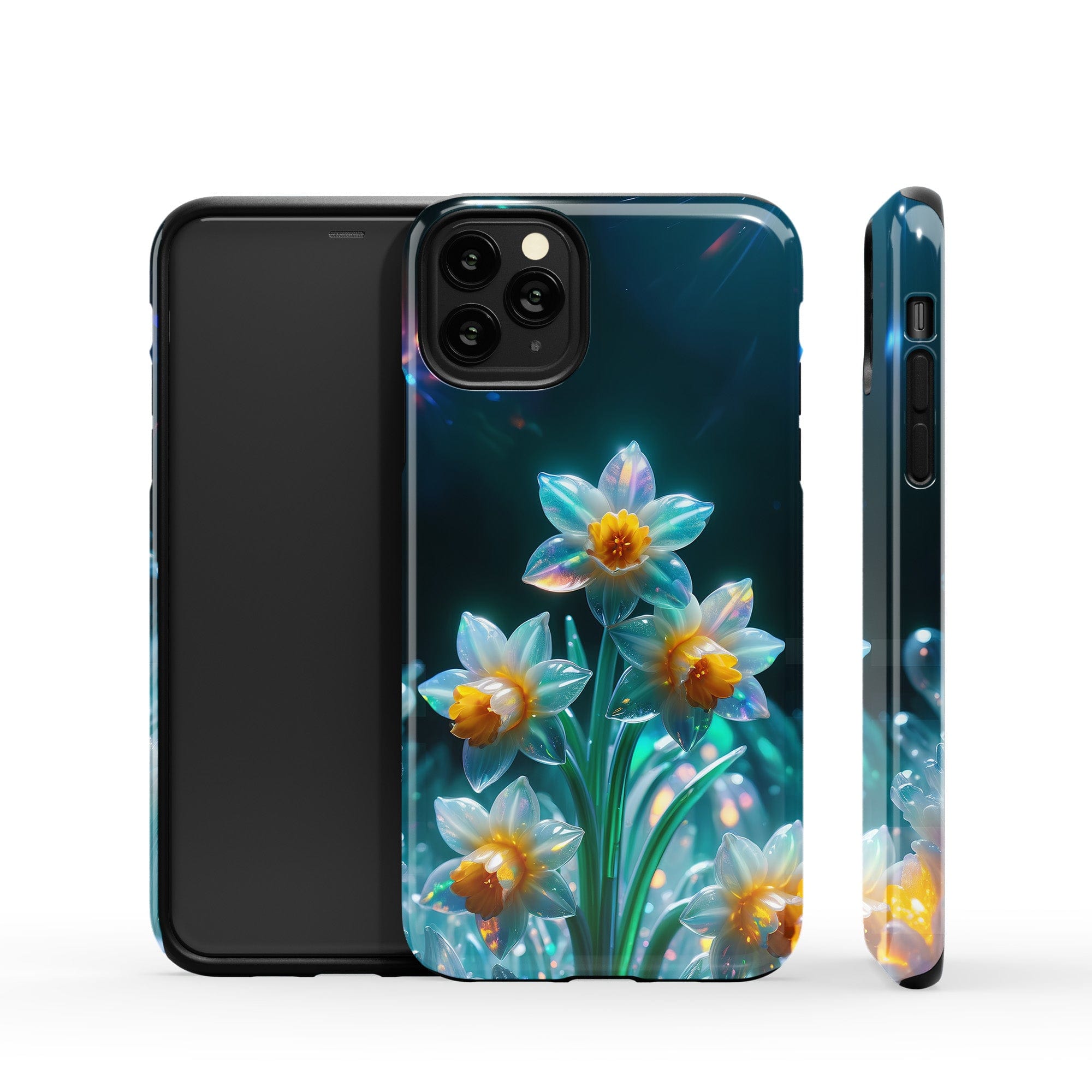 Delicate Shimmer | Crystal Flower Daffodil Case for iPhone 11 Pro Max