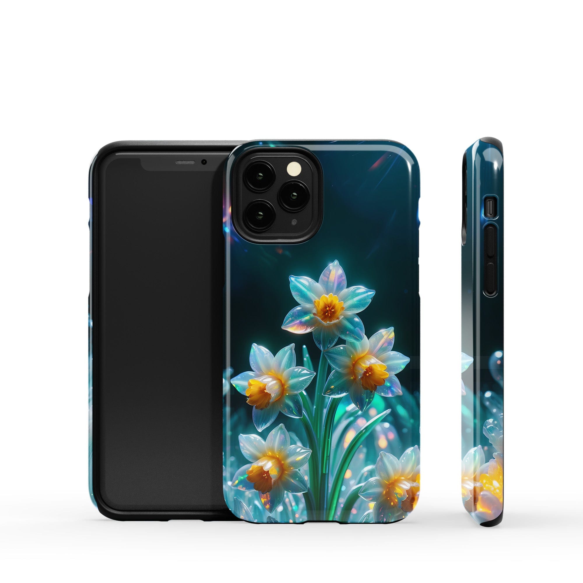 Delicate Shimmer | Crystal Flower Daffodil Case for iPhone 11 Pro