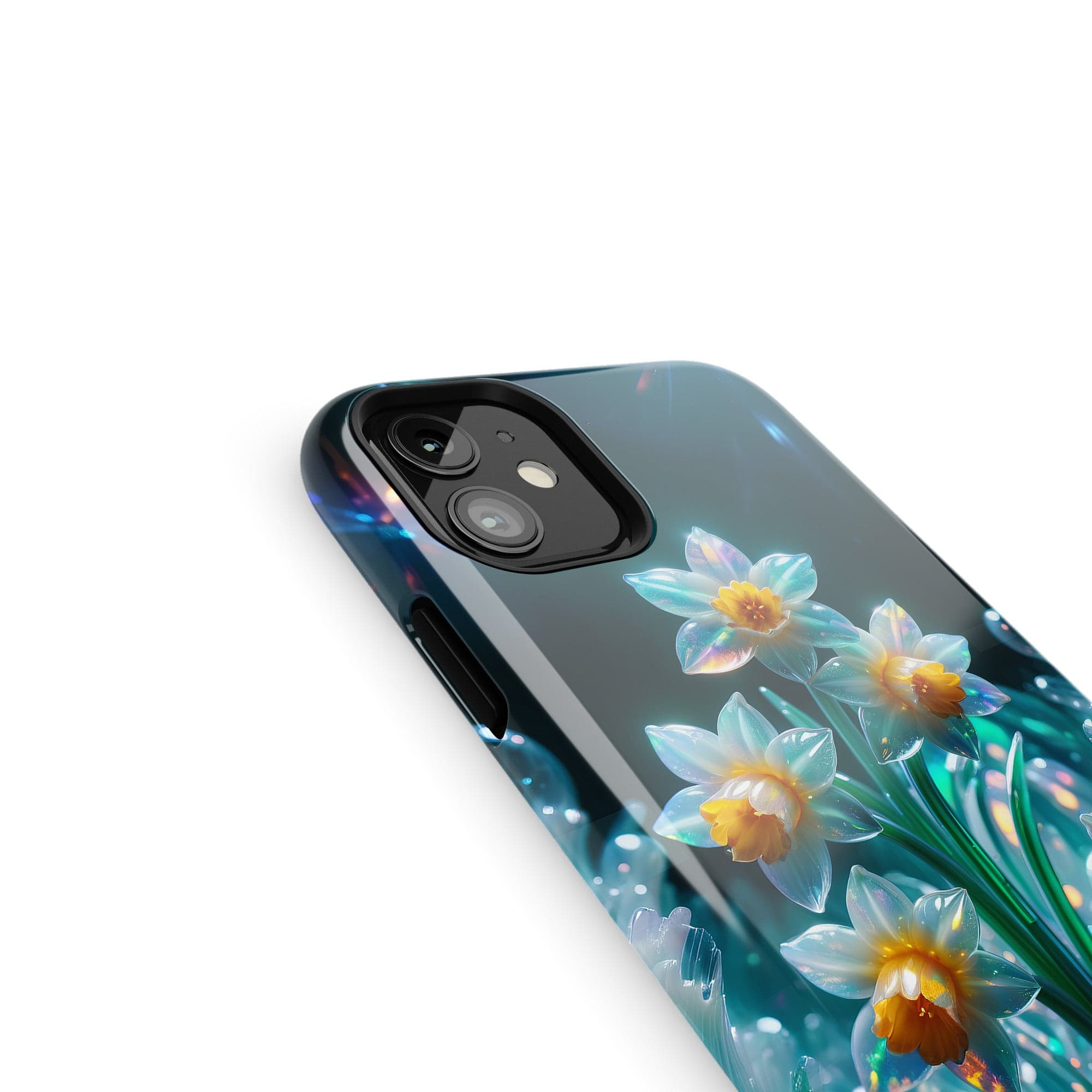 Delicate Shimmer | Crystal Flower Daffodil Case for iPhone 11