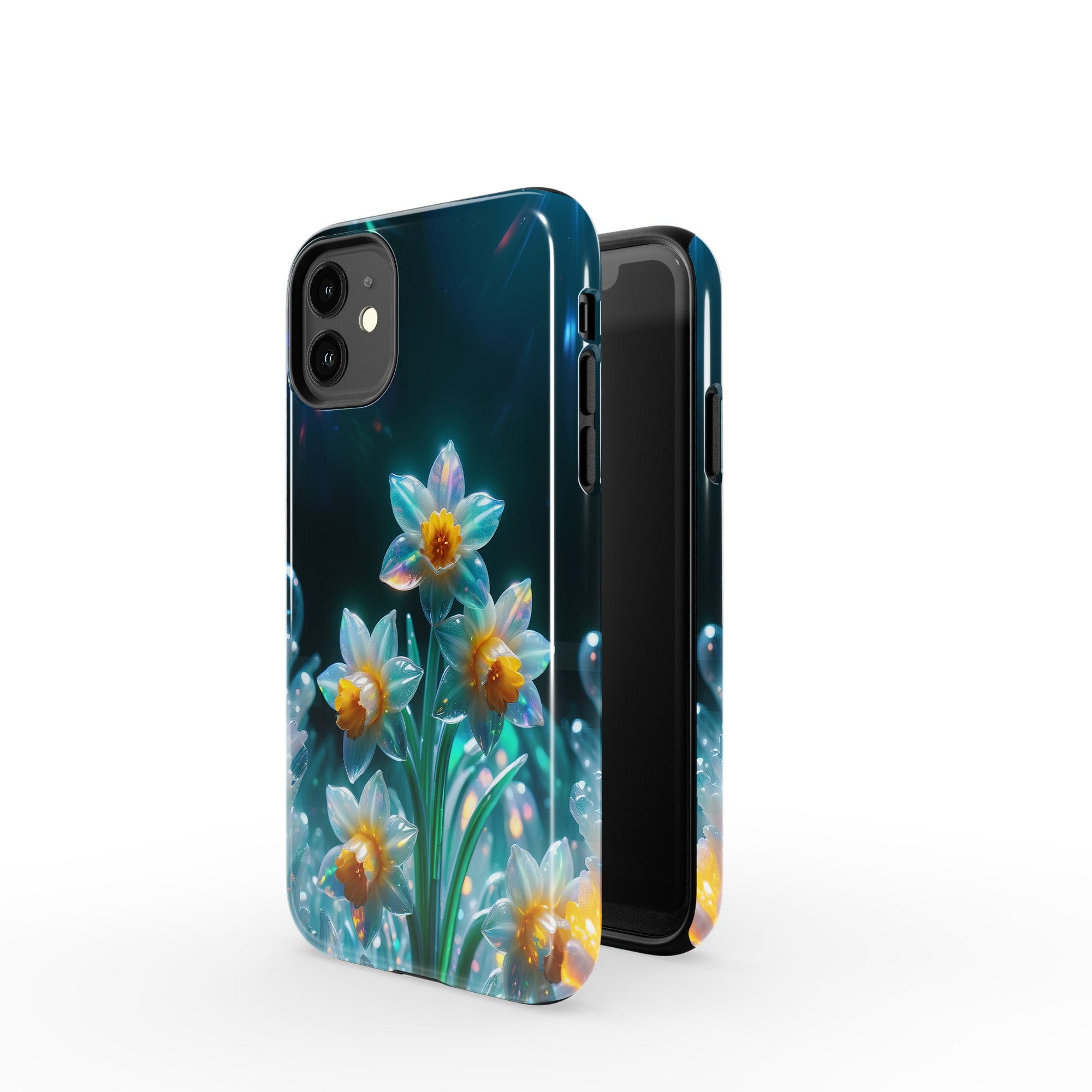 Delicate Shimmer | Crystal Flower Daffodil Case for iPhone 11