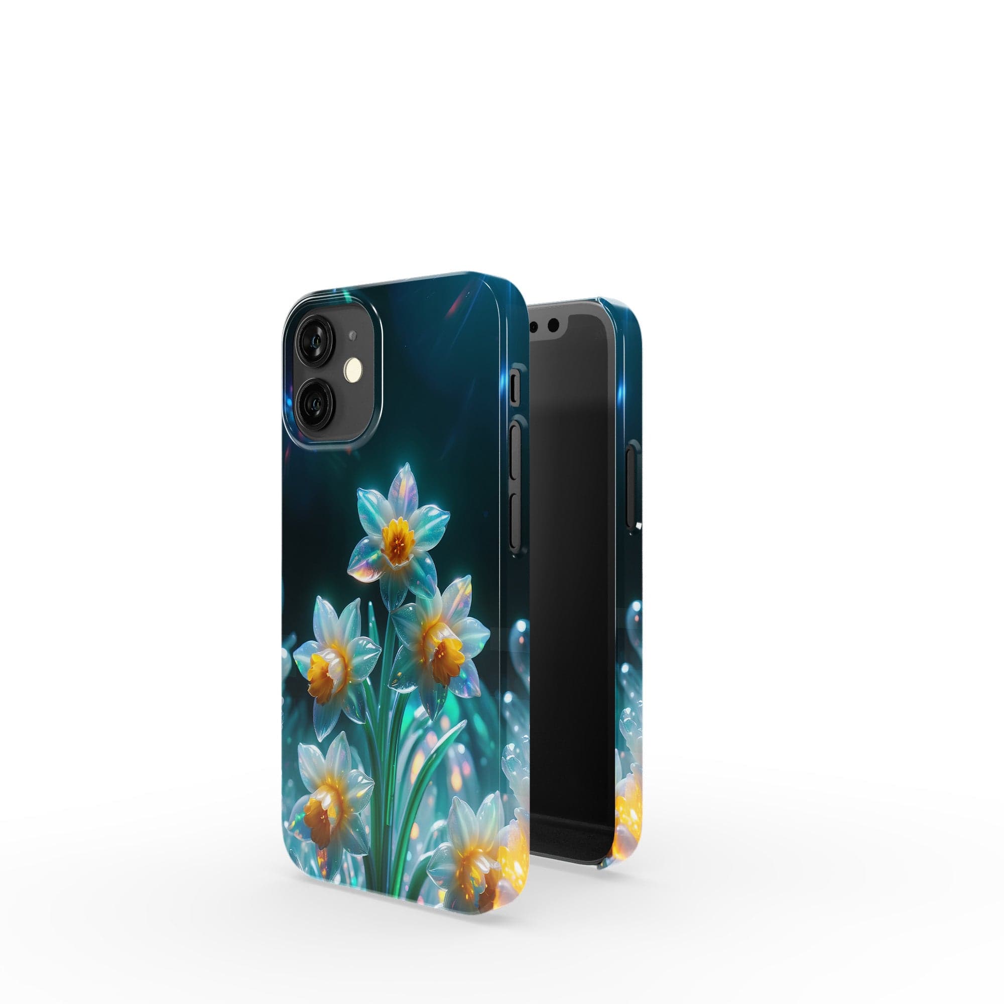 Delicate Shimmer | Crystal Flower Daffodil Case for iPhone 12 Mini