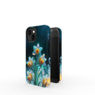 Delicate Shimmer | Crystal Flower Daffodil Case for iPhone 13 Mini