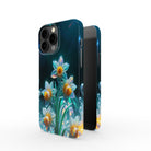 Delicate Shimmer | Crystal Flower Daffodil Case for iPhone 13 Pro Max