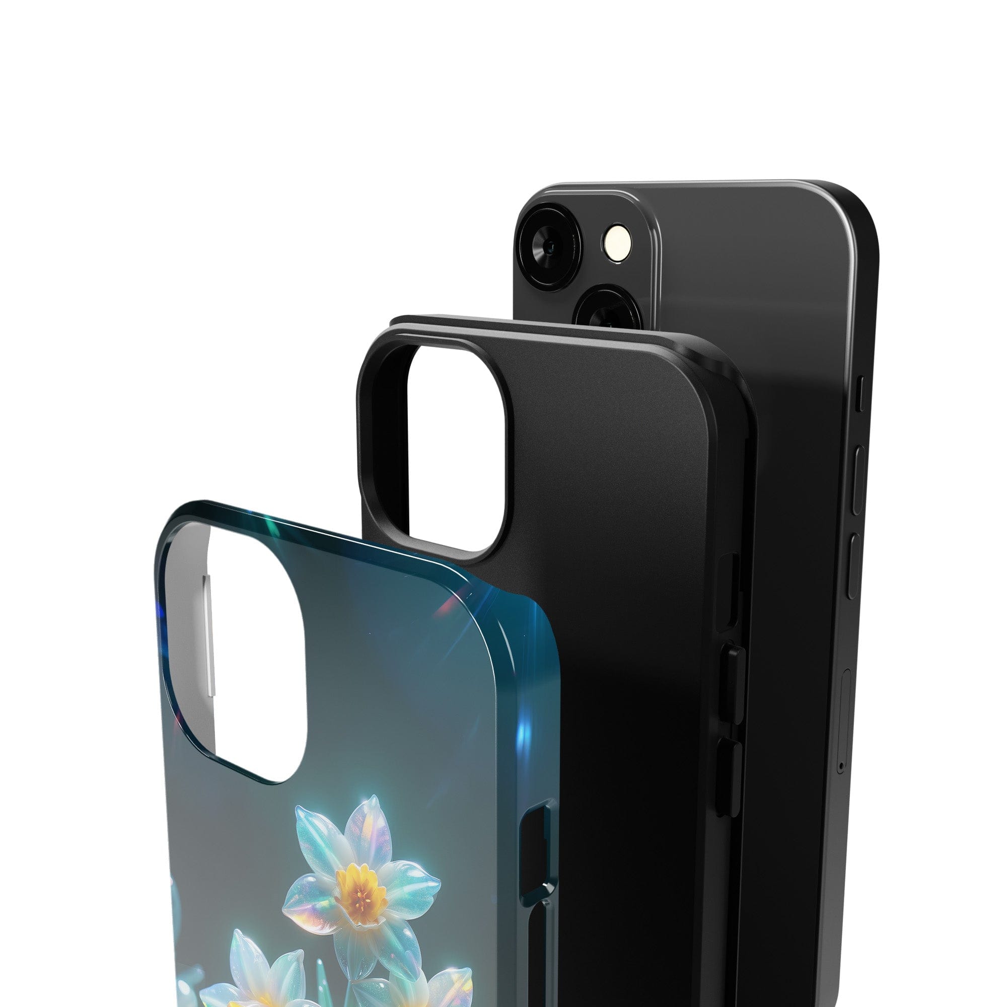 Delicate Shimmer | Crystal Flower Daffodil Case for iPhone 13