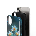 Delicate Shimmer | Crystal Flower Daffodil Case for iPhone 14 Plus