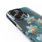 Delicate Shimmer | Crystal Flower Daffodil Case for iPhone 14 Pro Max