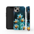 Delicate Shimmer | Crystal Flower Daffodil Case for iPhone 14