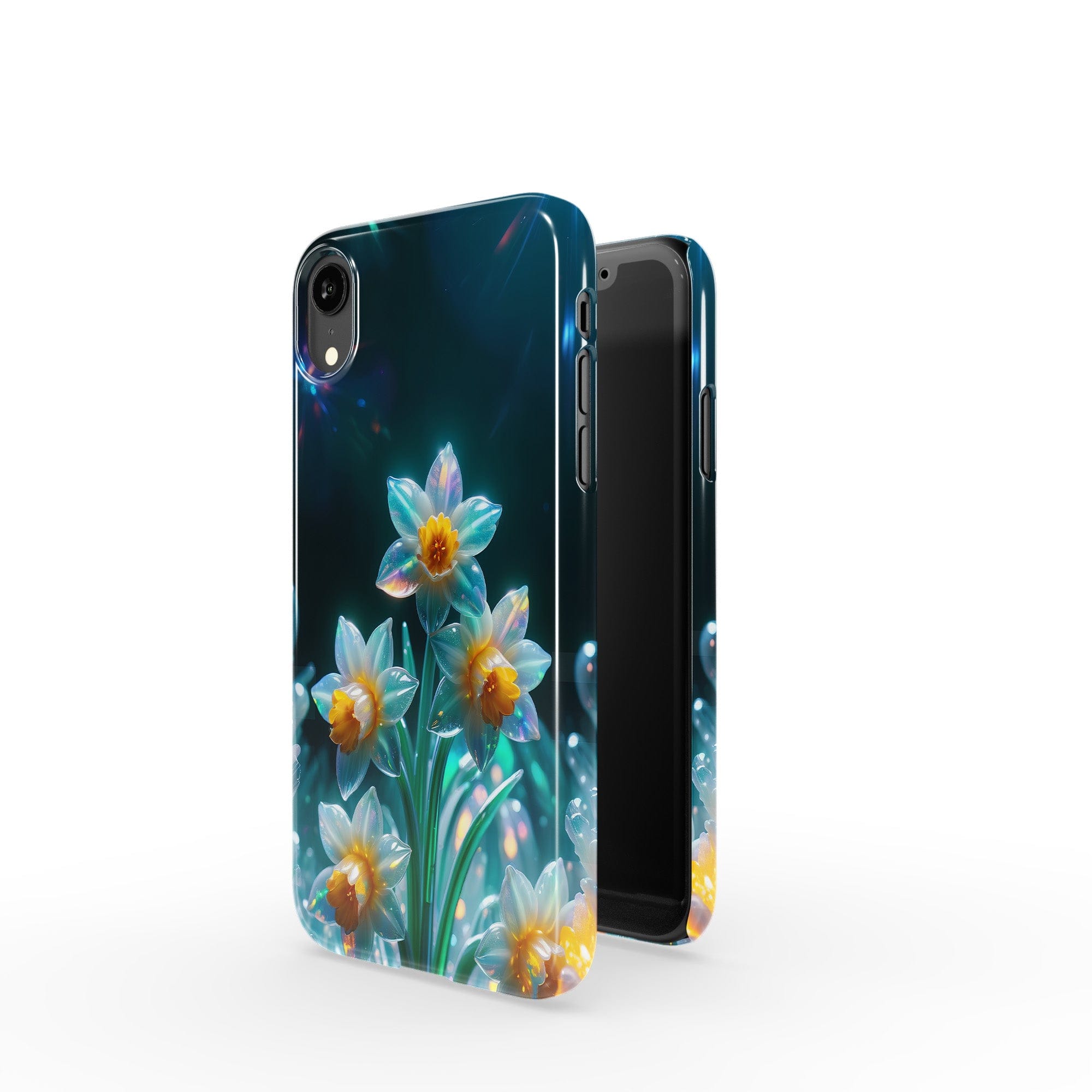 Delicate Shimmer | Crystal Flower Daffodil Case for iPhone XR