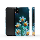 Delicate Shimmer | Crystal Flower Daffodil Case for iPhone XS Max