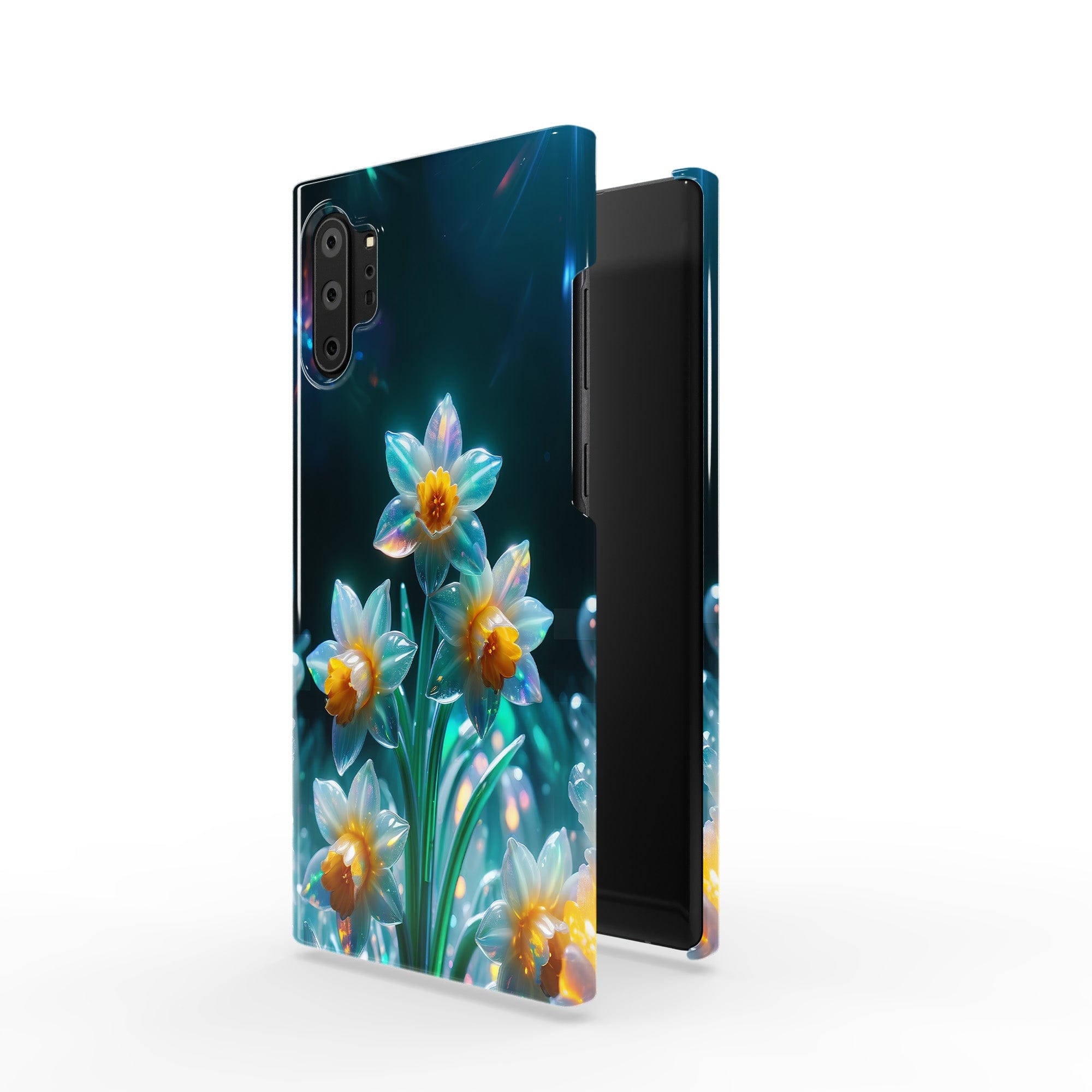 Delicate Shimmer | Crystal Flower Daffodil Samsung Case for Galaxy Note 10 Plus