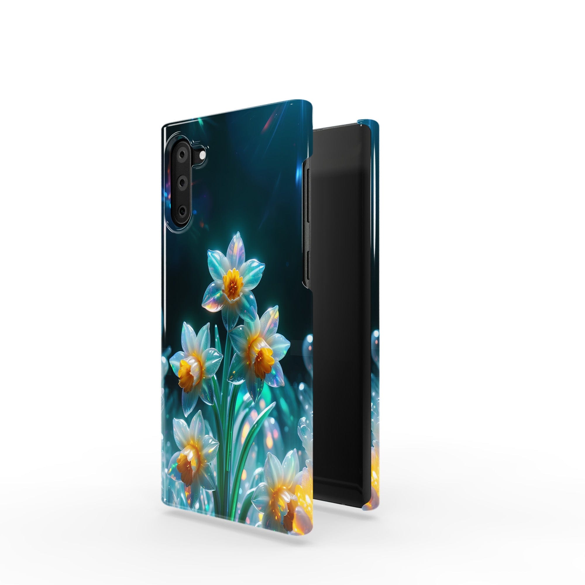 Delicate Shimmer | Crystal Flower Daffodil Samsung Case for Galaxy Note 10