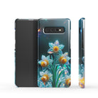 Delicate Shimmer | Crystal Flower Daffodil Samsung Case for Galaxy S10 Plus