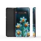 Delicate Shimmer | Crystal Flower Daffodil Samsung Case for Galaxy S10 Plus