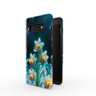 Delicate Shimmer | Crystal Flower Daffodil Samsung Case for Galaxy S10 Plus