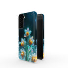 Delicate Shimmer | Crystal Flower Daffodil Samsung Case for Galaxy S21