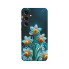 Delicate Shimmer | Crystal Flower Daffodil Samsung Case for Galaxy S24 Plus