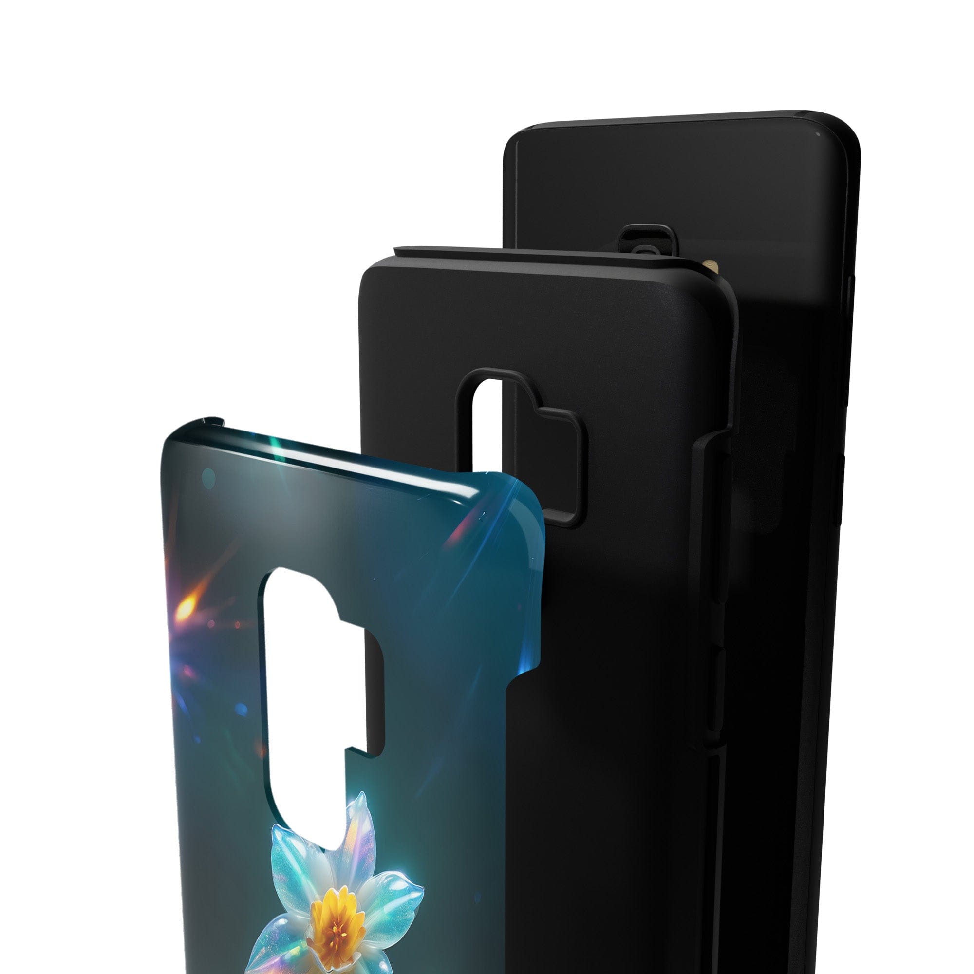 Delicate Shimmer | Crystal Flower Daffodil Samsung Case for Galaxy S9 Plus