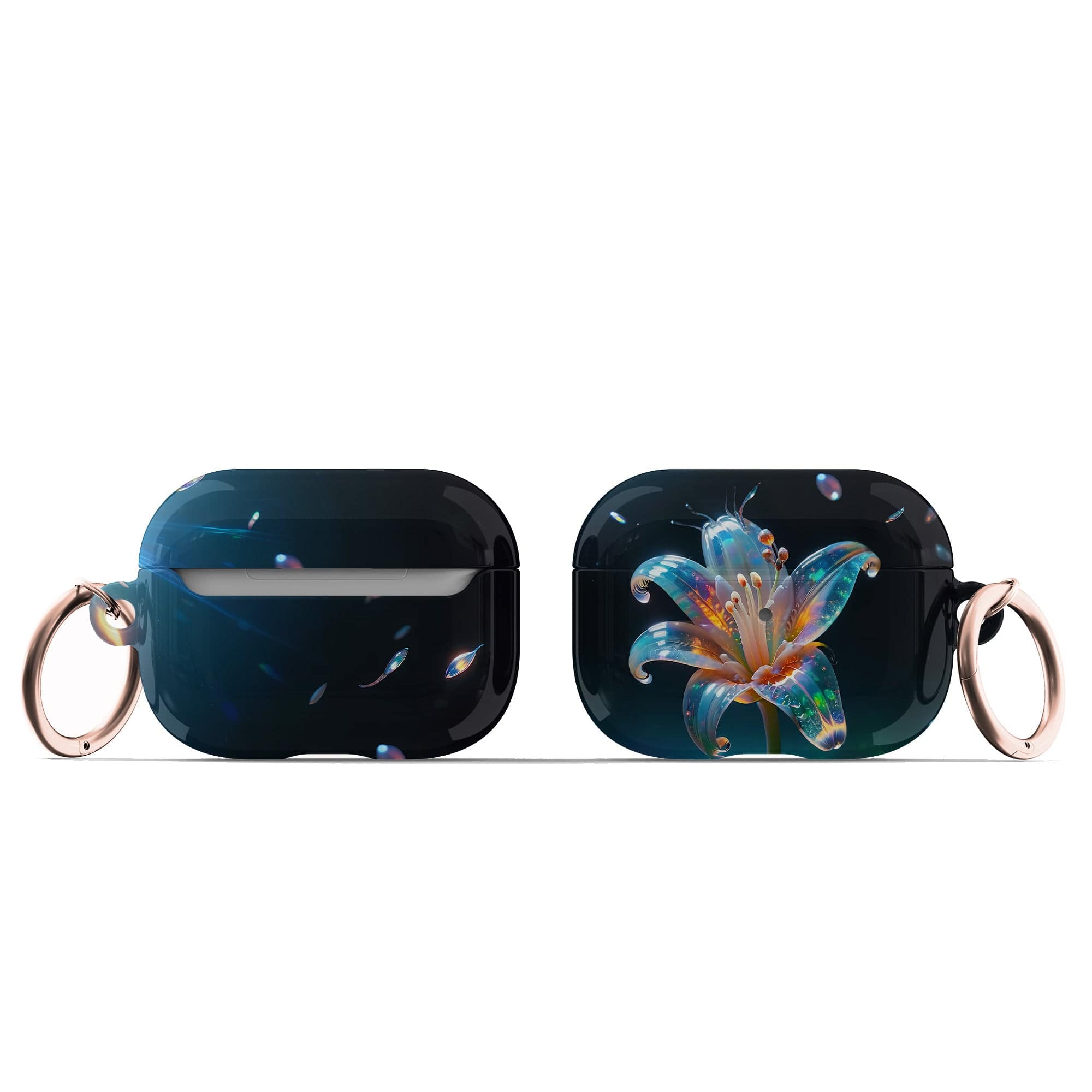 Eternal Prism | Crystal Flower Lily Apple AirPods Case for Apple AirPods Pro