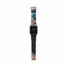 Eternal Prism | Crystal Flower Lily Apple Watch Band in Black