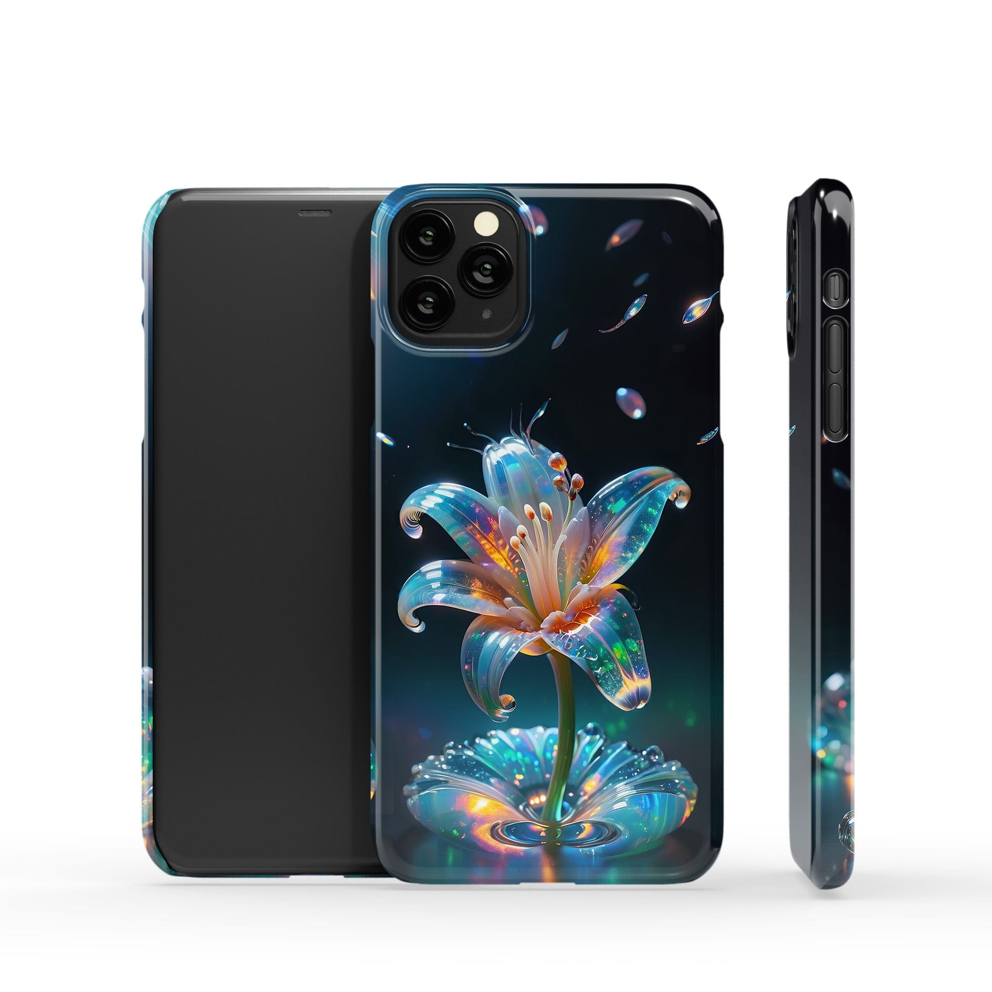 Eternal Prism | Crystal Flower Lily Case for iPhone 11 Pro Max