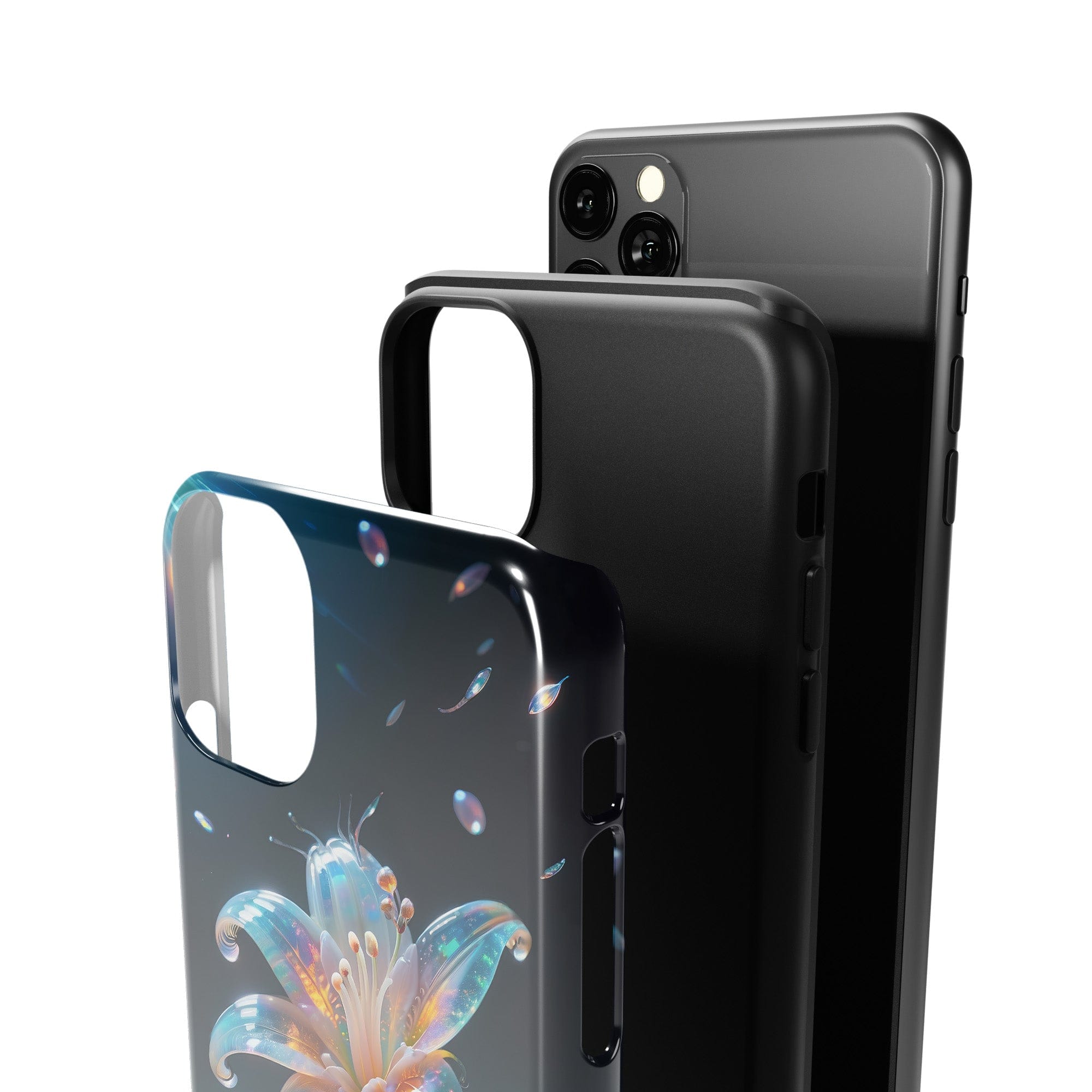 Eternal Prism | Crystal Flower Lily Case for iPhone 11 Pro Max