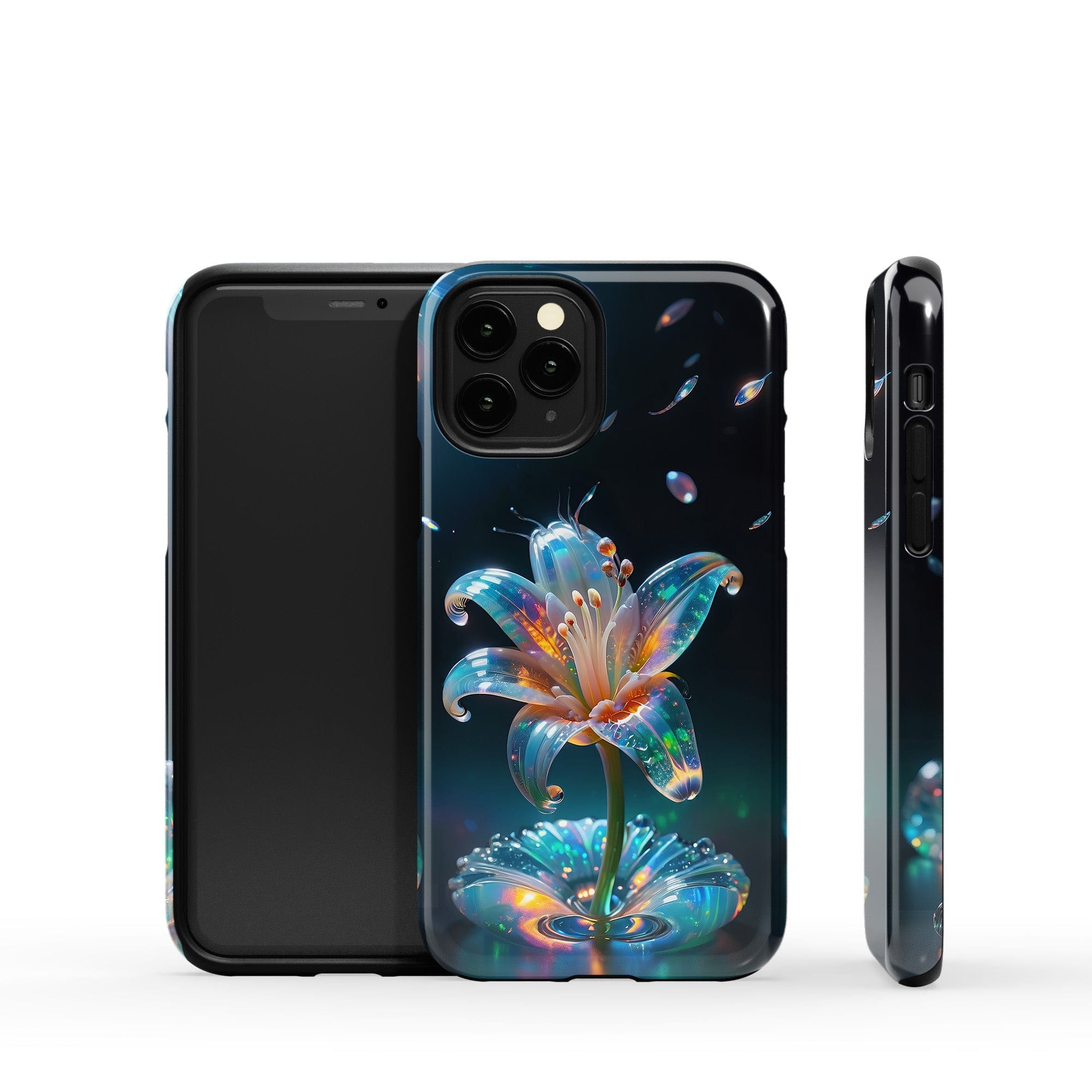 Eternal Prism | Crystal Flower Lily Case for iPhone 11 Pro