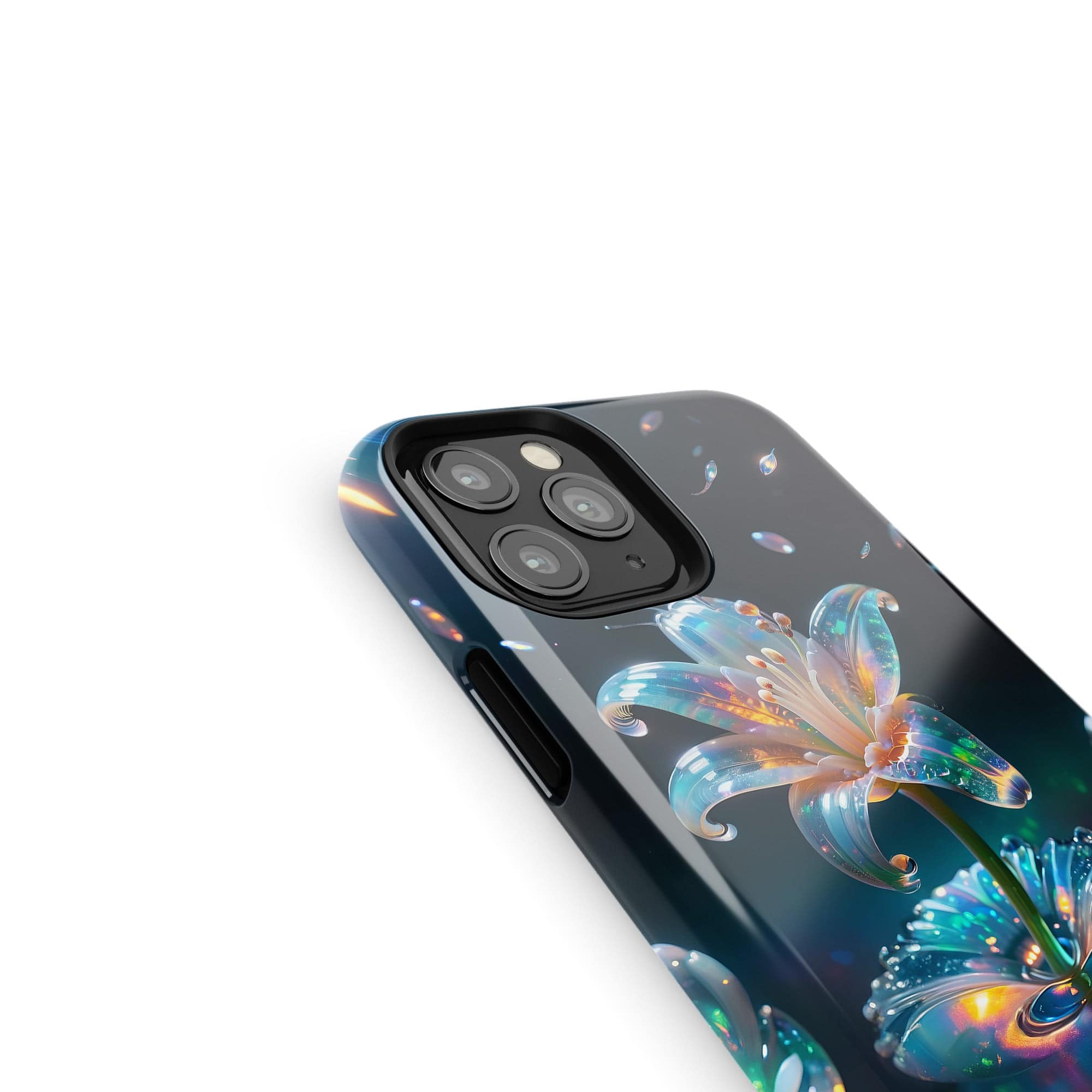 Eternal Prism | Crystal Flower Lily Case for iPhone 11 Pro