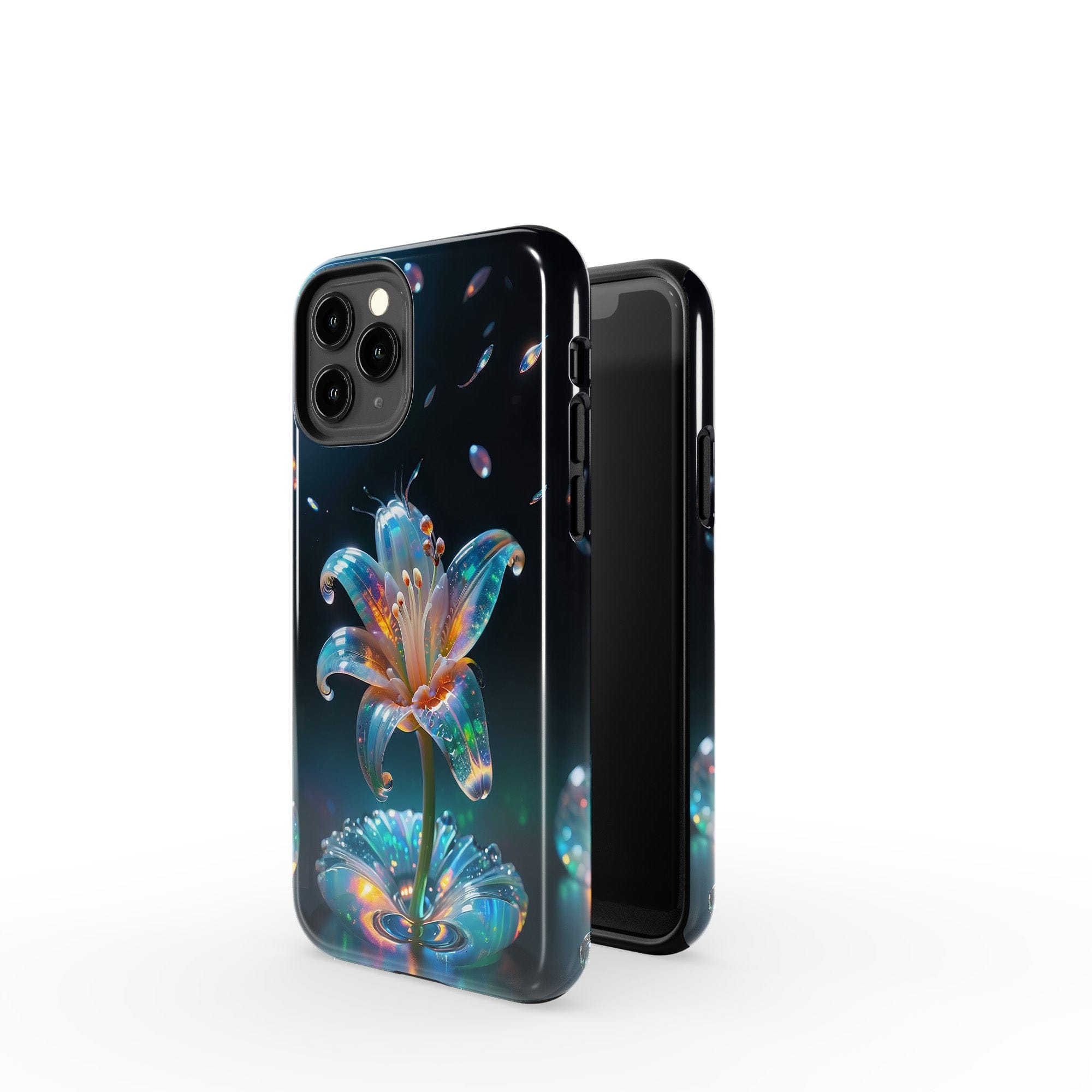 Eternal Prism | Crystal Flower Lily Case for iPhone 11 Pro