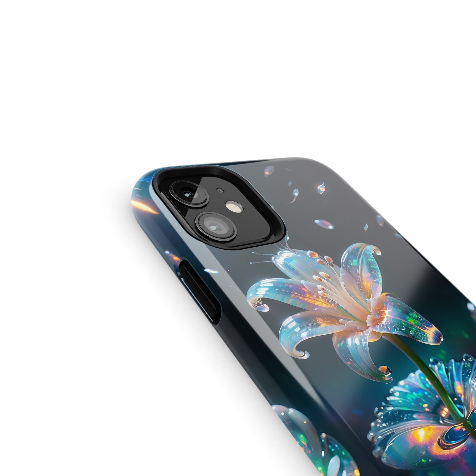 Eternal Prism | Crystal Flower Lily Case for iPhone 11