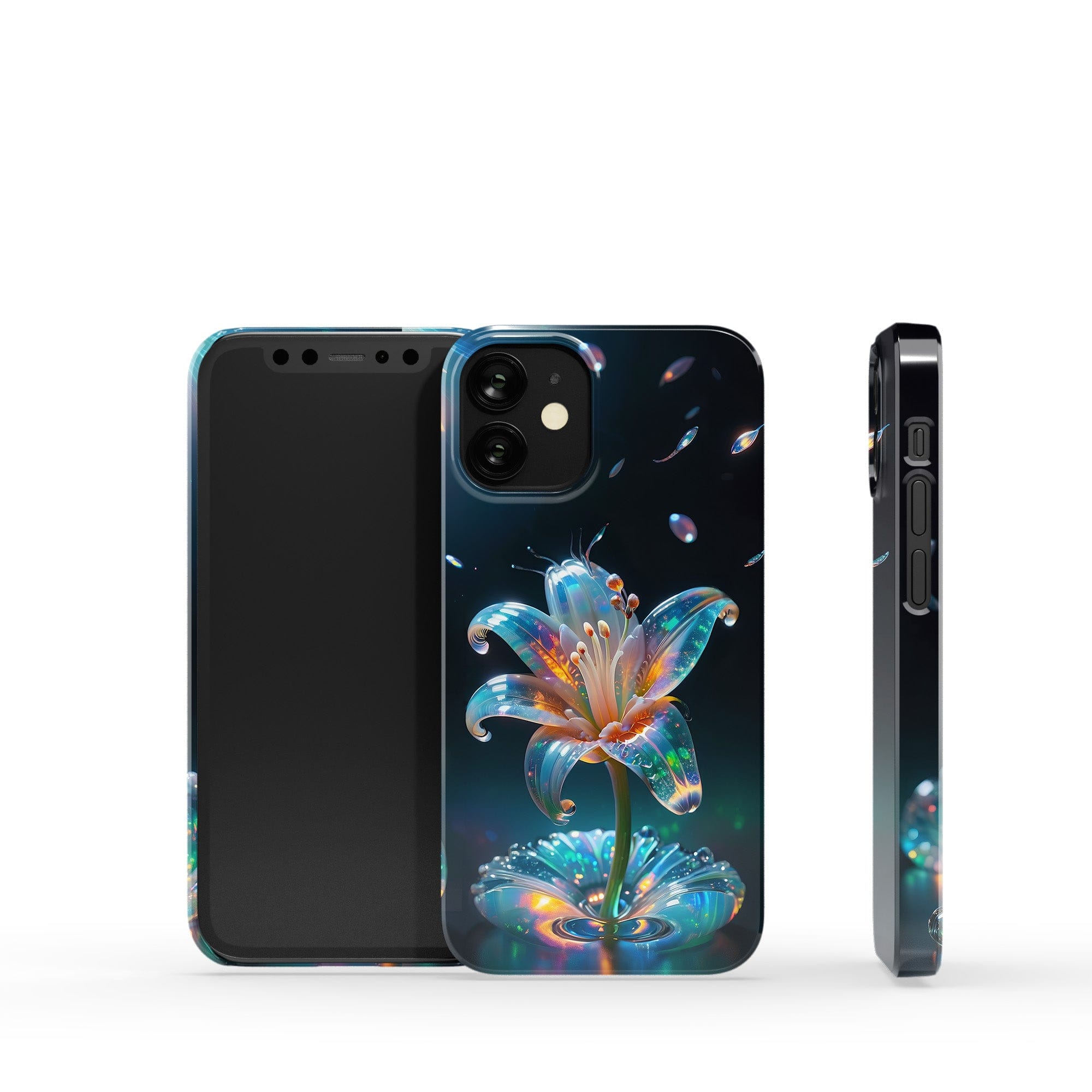 Eternal Prism | Crystal Flower Lily Case for iPhone 12 Mini