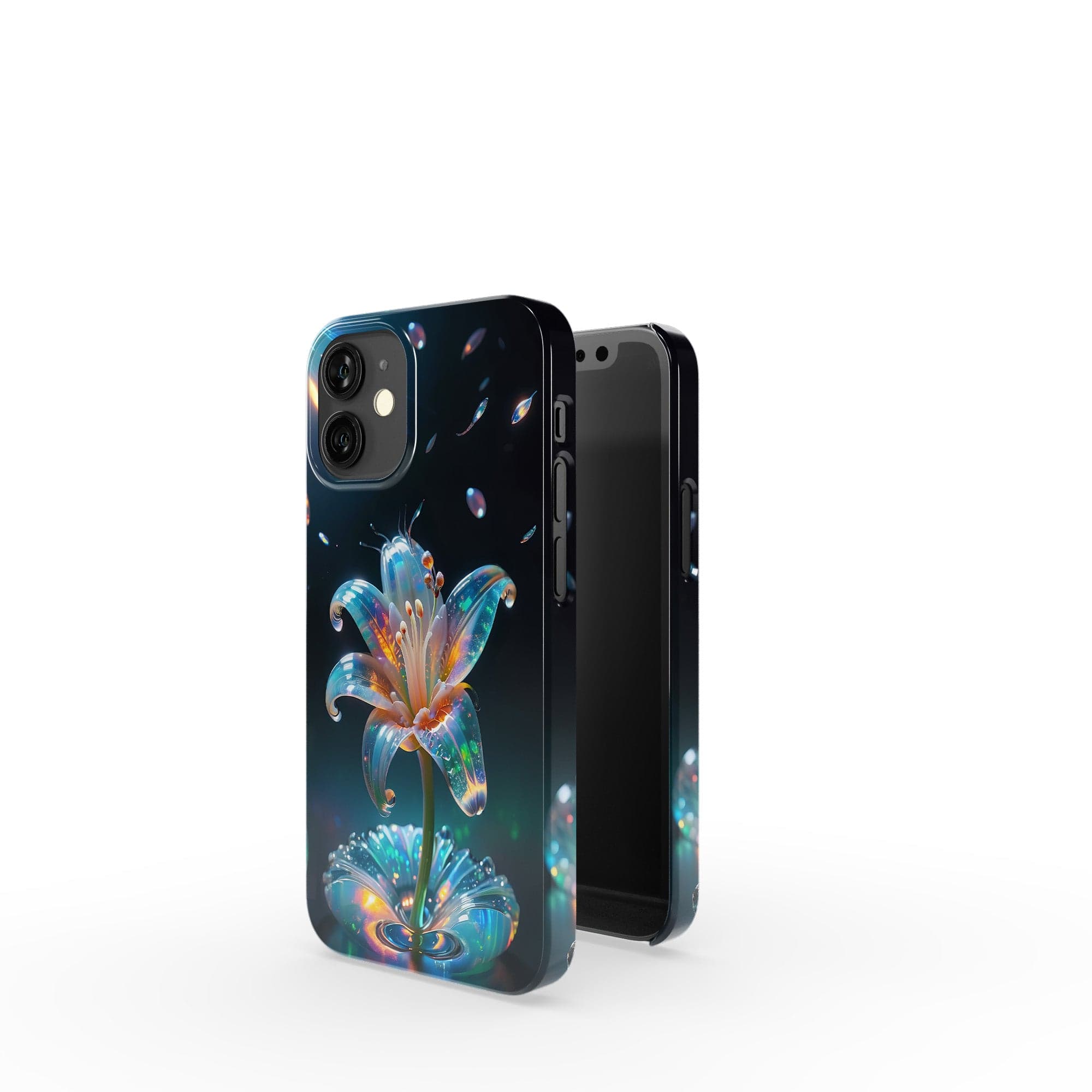 Eternal Prism | Crystal Flower Lily Case for iPhone 12 Mini