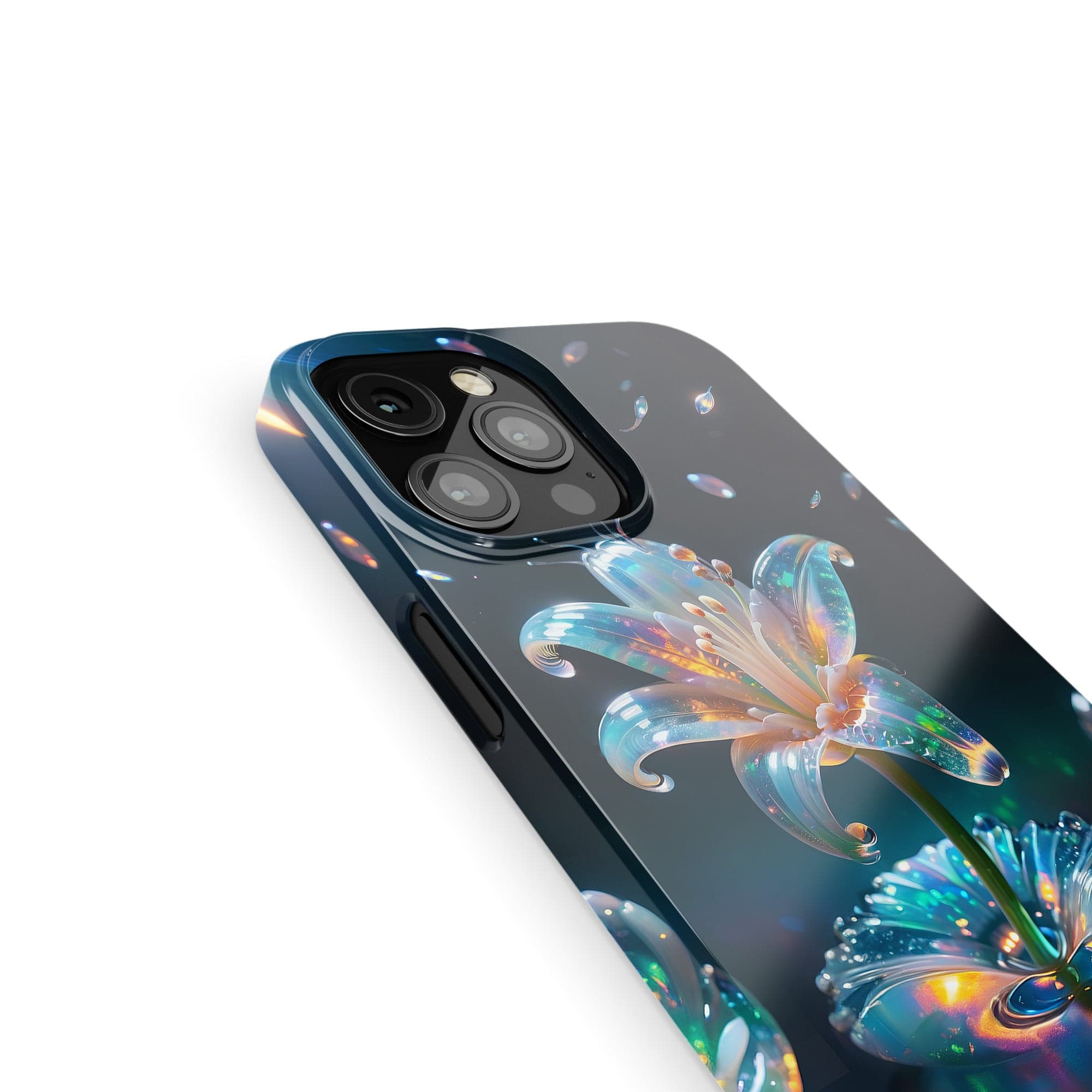 Eternal Prism | Crystal Flower Lily Case for iPhone 12 Pro Max