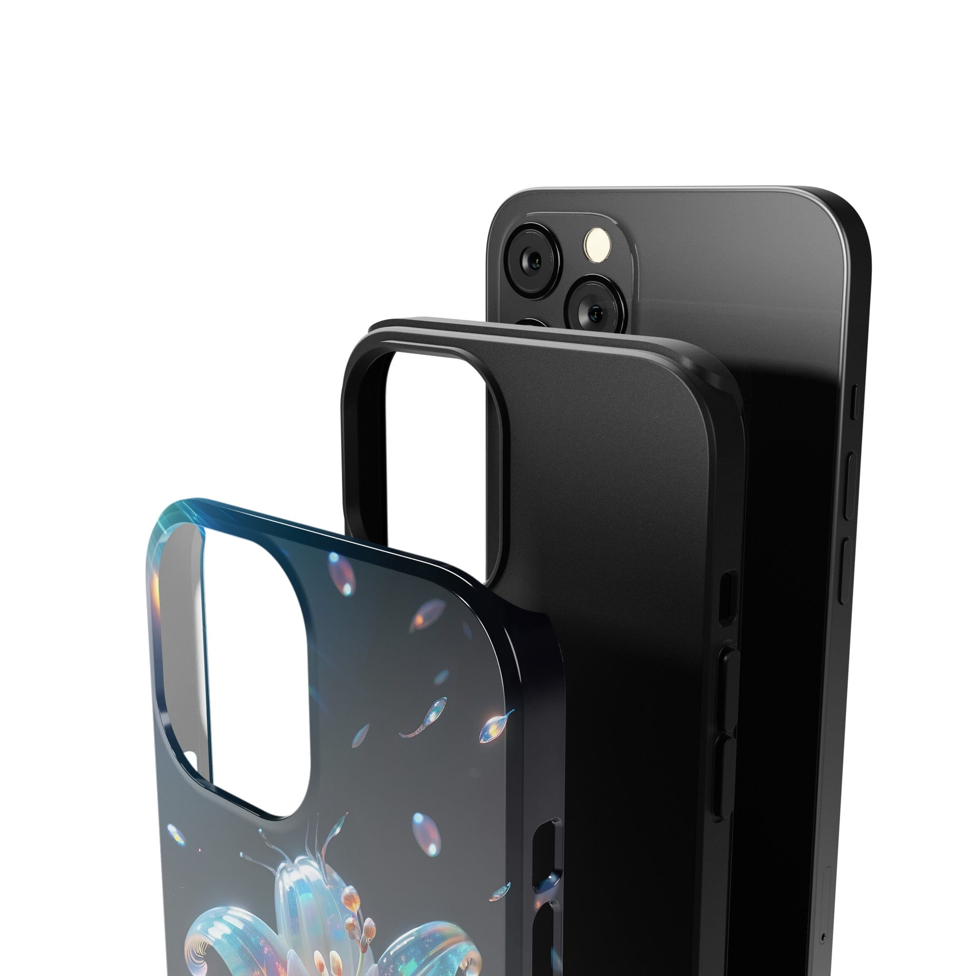 Eternal Prism | Crystal Flower Lily Case for iPhone 12 Pro Max