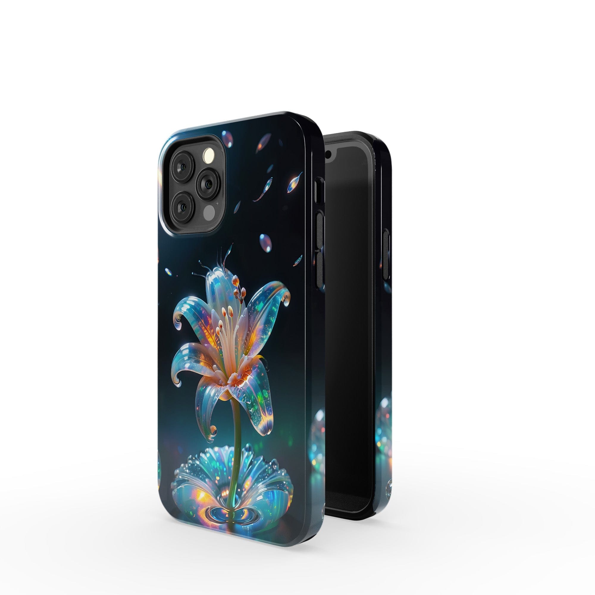 Eternal Prism | Crystal Flower Lily Case for iPhone 12 Pro