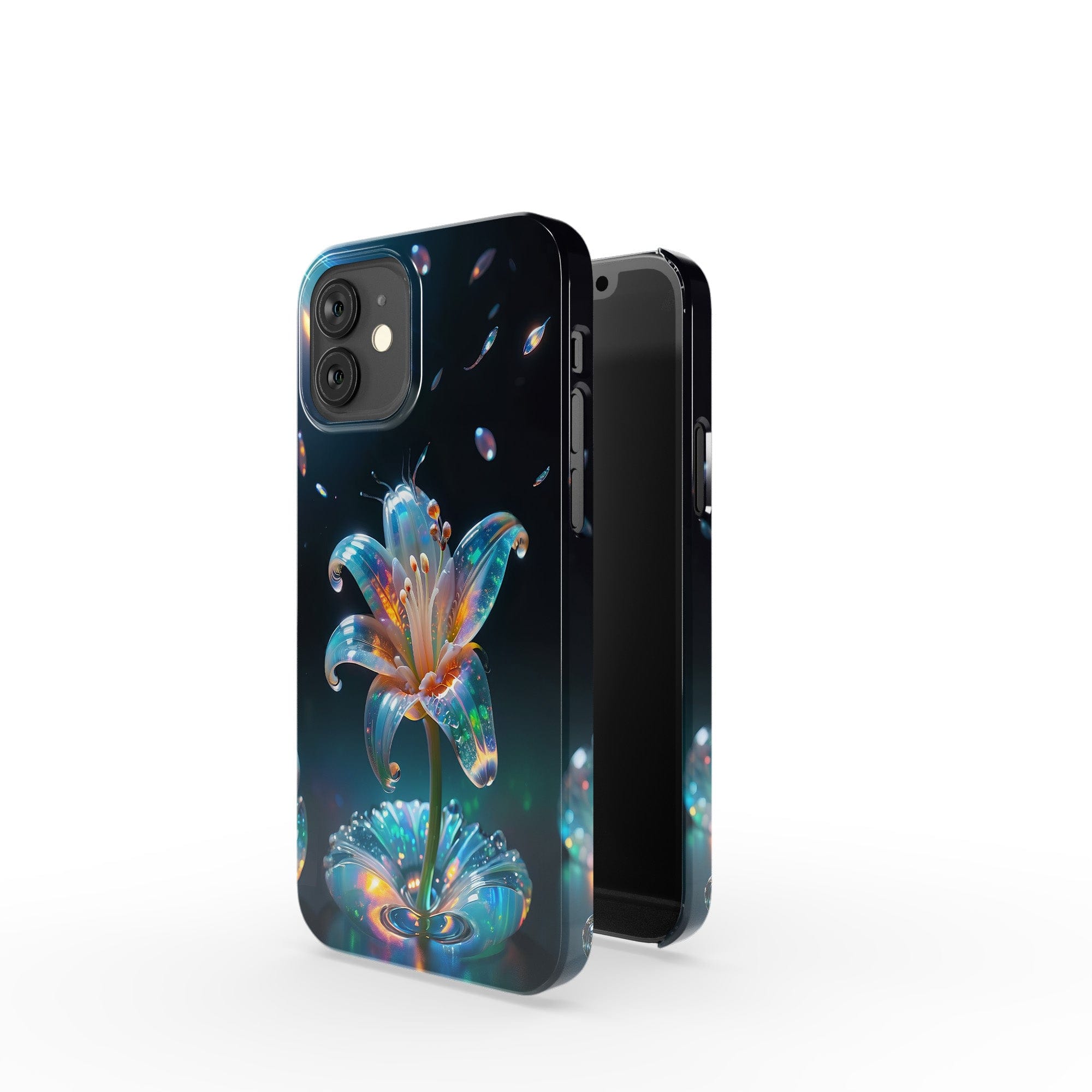 Eternal Prism | Crystal Flower Lily Case for iPhone 12