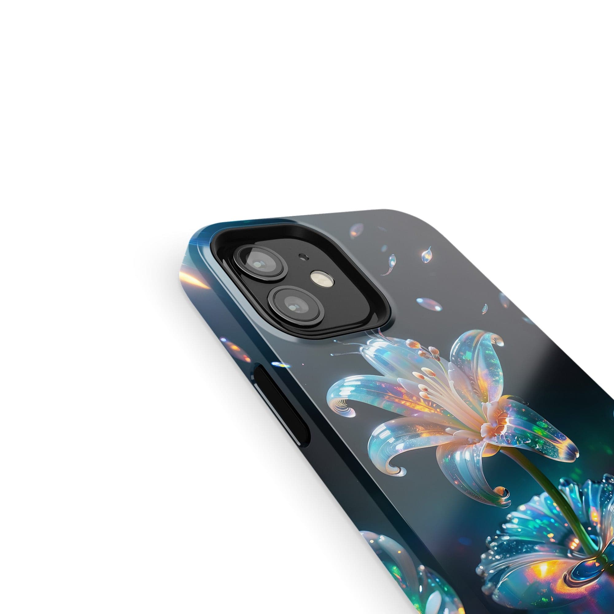 Eternal Prism | Crystal Flower Lily Case for iPhone 12