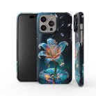 Eternal Prism | Crystal Flower Lily Case for iPhone 14 Pro Max