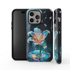 Eternal Prism | Crystal Flower Lily Case for iPhone 14 Pro Max