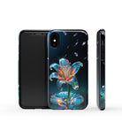 Eternal Prism | Crystal Flower Lily Case for iPhone X