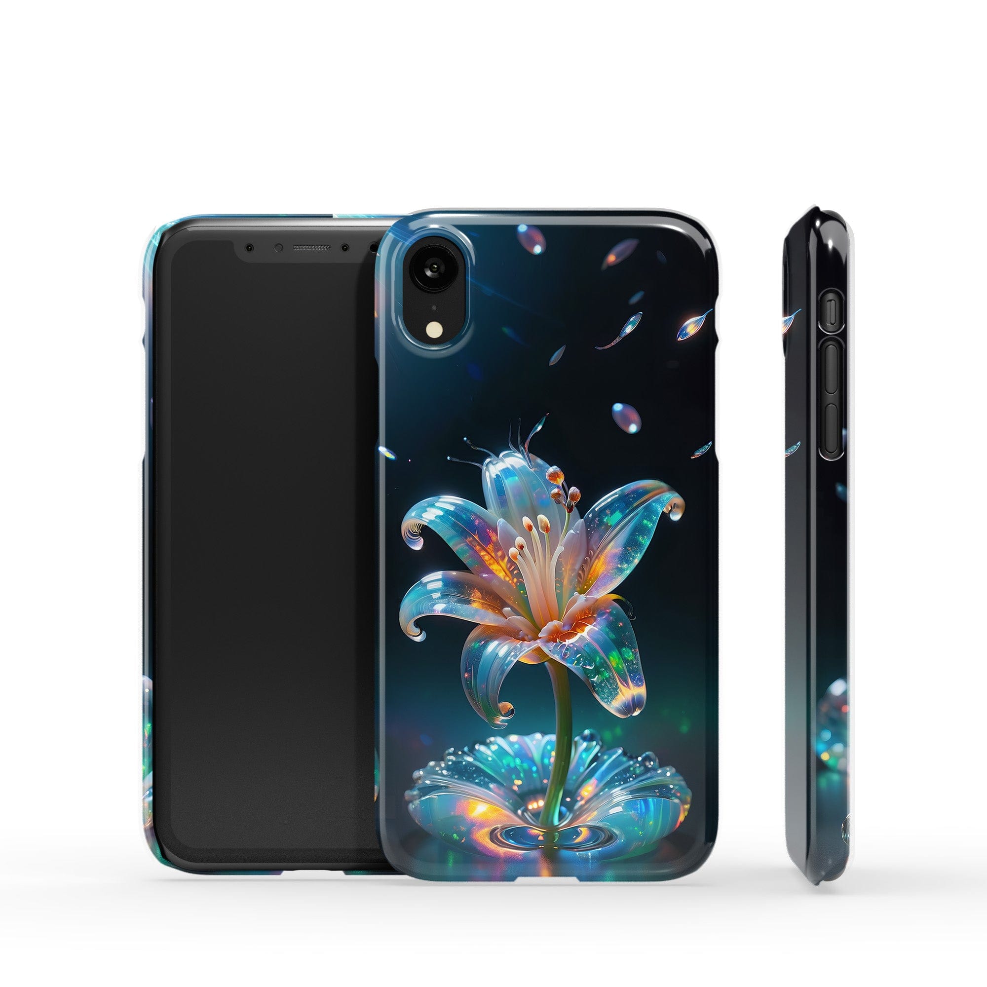 Eternal Prism | Crystal Flower Lily Case for iPhone XR