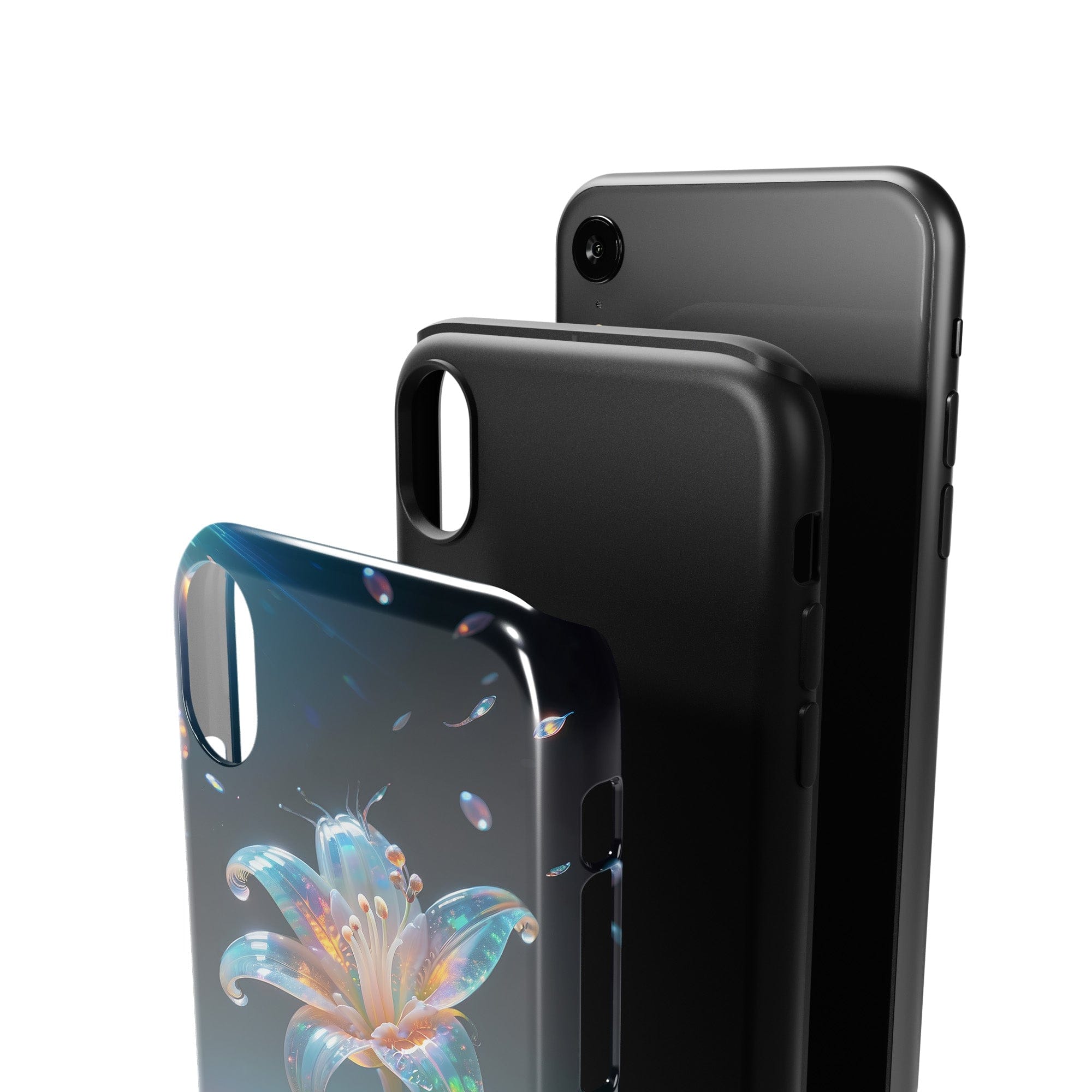 Eternal Prism | Crystal Flower Lily Case for iPhone XR