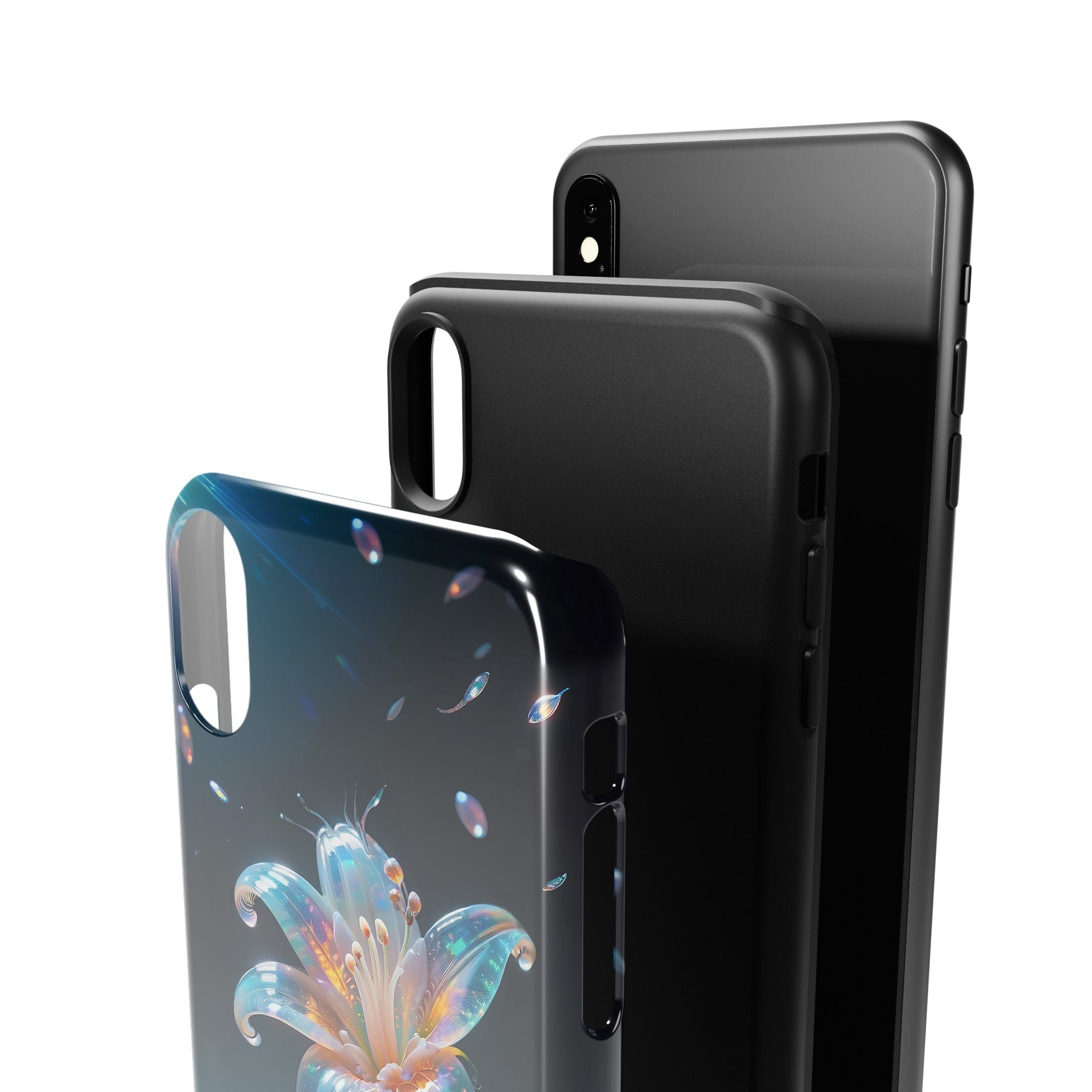 Eternal Prism | Crystal Flower Lily Case for iPhone XS Max