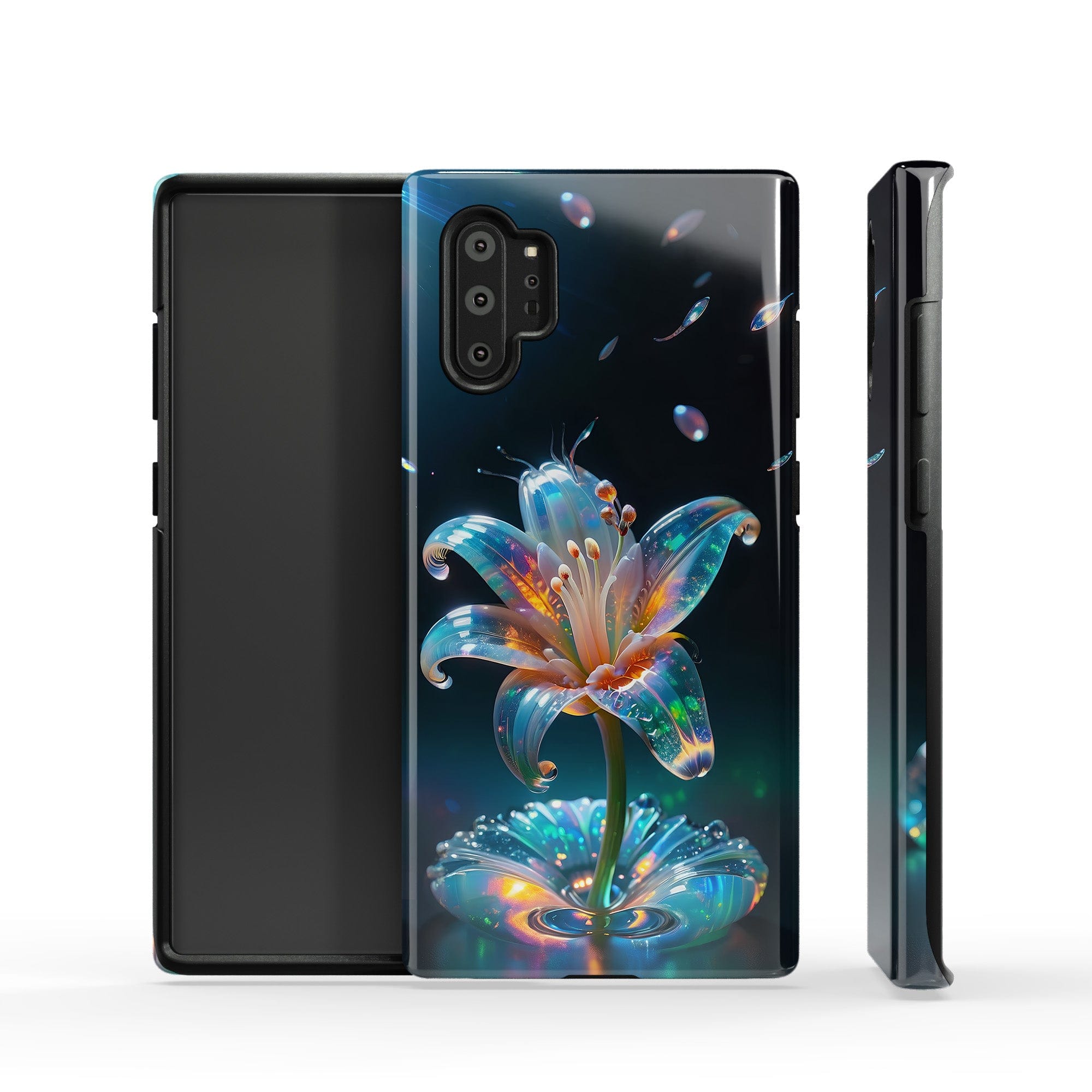 Eternal Prism | Crystal Flower Lily Samsung Case for Galaxy Note 10 Plus