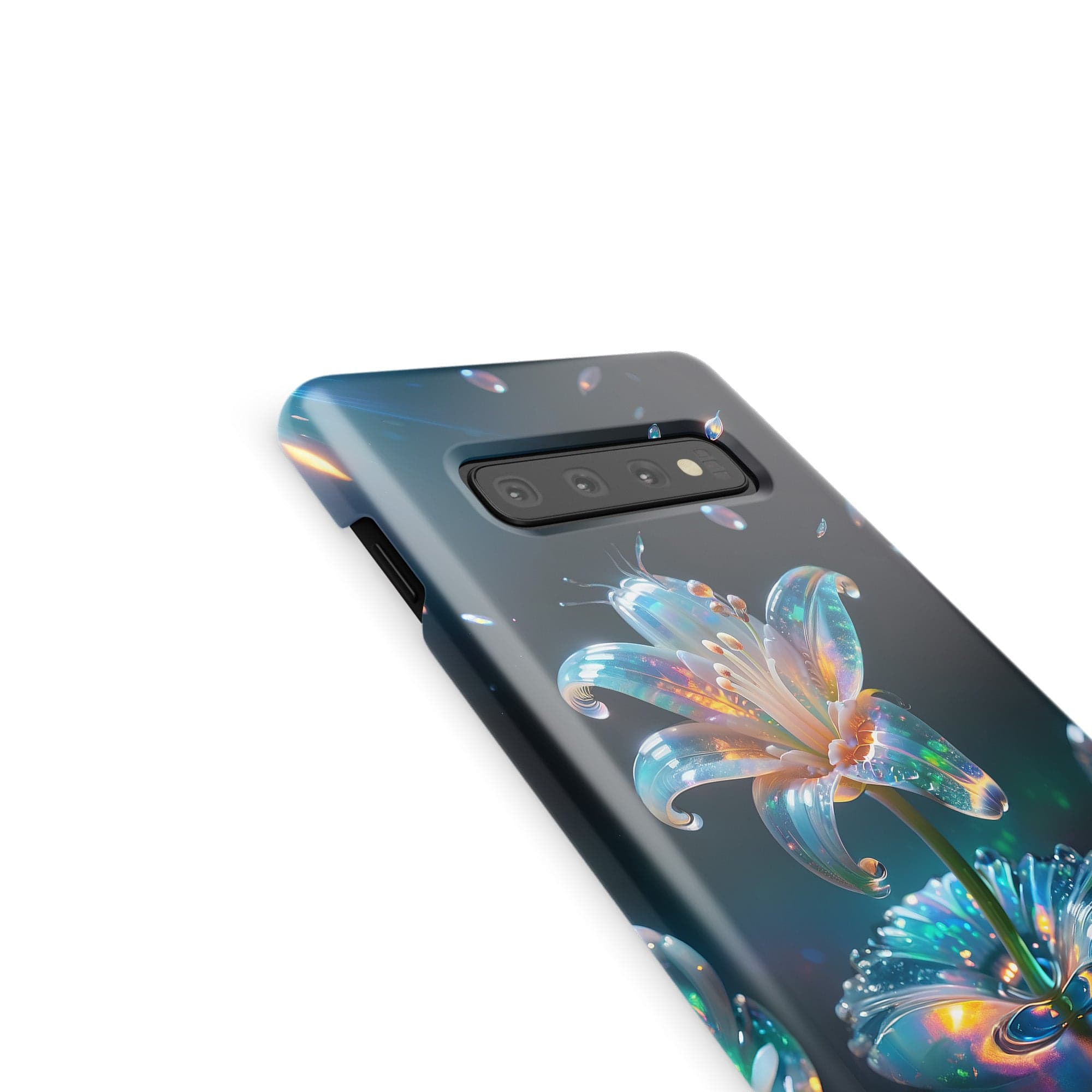 Eternal Prism | Crystal Flower Lily Samsung Case for Galaxy S10 Plus