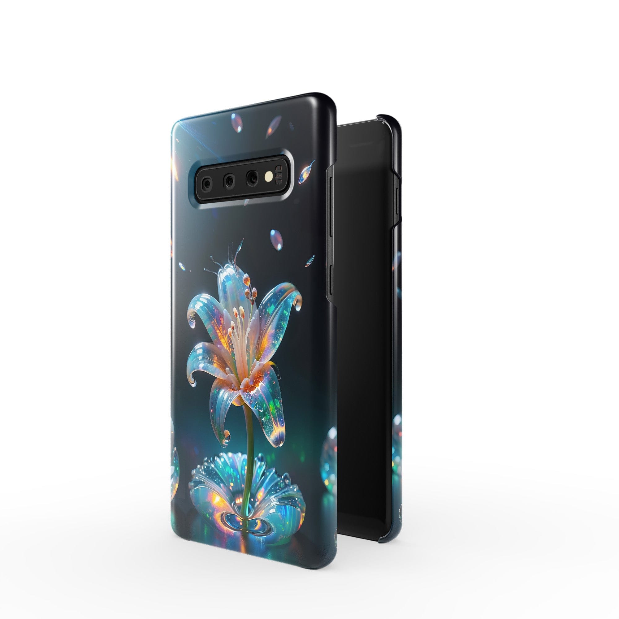 Eternal Prism | Crystal Flower Lily Samsung Case for Galaxy S10 Plus